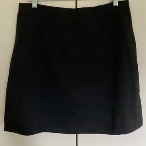 Gretchen Scott Black Skippy Skort L Nw/oT